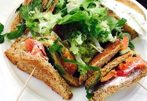 Salmon Club Sandwich – Le ricette di Giuseppe